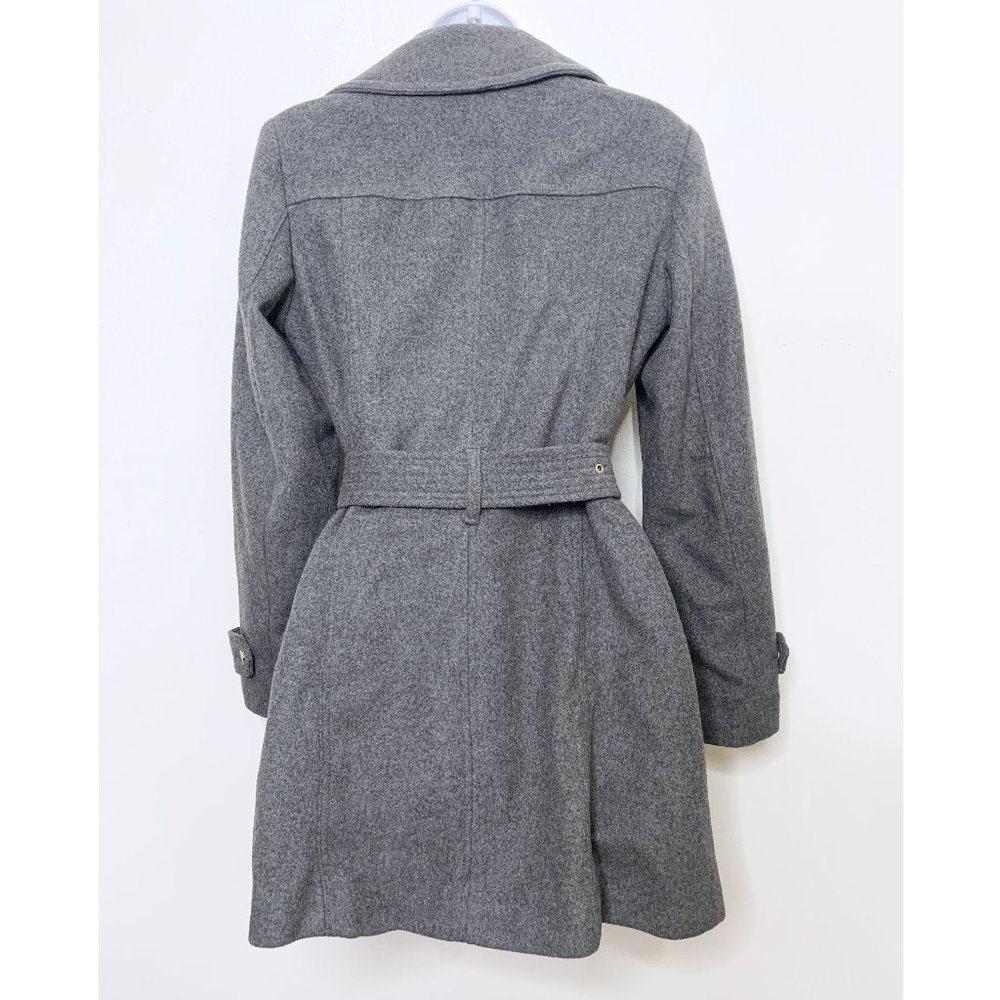 Michael Kors - Gray Zip Trench Coat - Picture 4 of 4